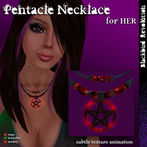 Pentacle necklace for HER