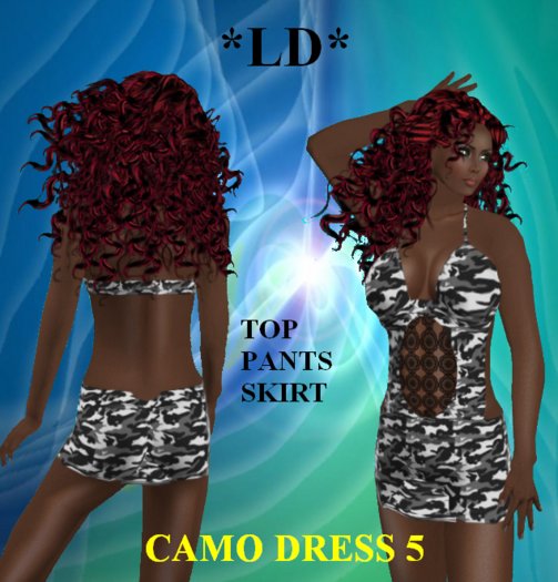 *Lita Design* Camo Dress 5