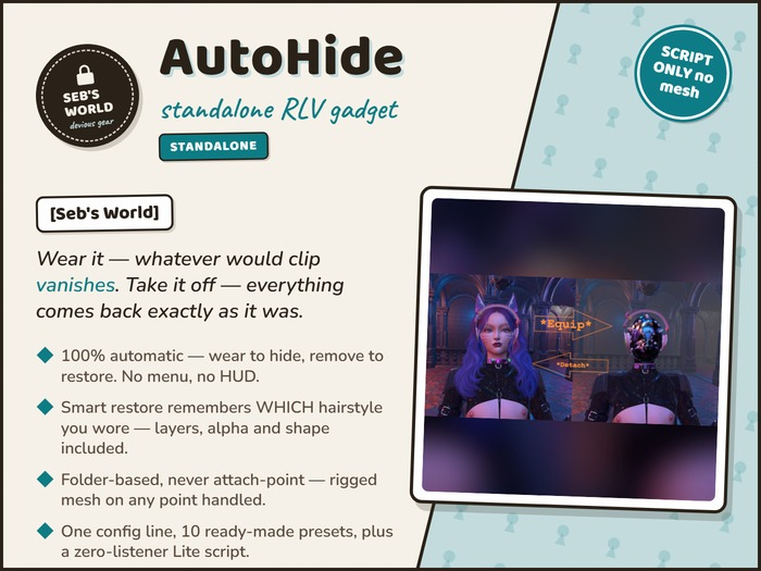 [Seb] RLV AutoHide - RLV Script