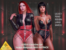 SUISUI Christine Set FATPACK-jacket-Bodysuit-Skirt