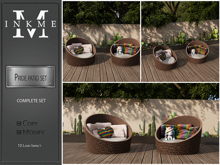 ::InkMe:: Pride patio set