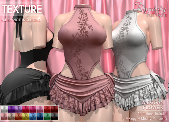 Dynasty TEXTURE - Meggan FLOWERS