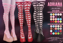 *B.D.R.* Adriana -Lace Up Wedges- (Solid Colors)