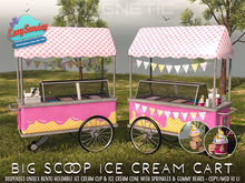 Magnetic - Big Scoop Ice Cream Cart