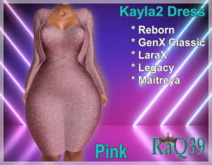 [R39] Kayla2 Dress-Pink