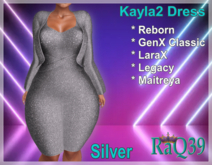[R39] Kayla2 Dress-Silver