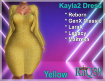 [R39] Kayla2 Dress-Yellow