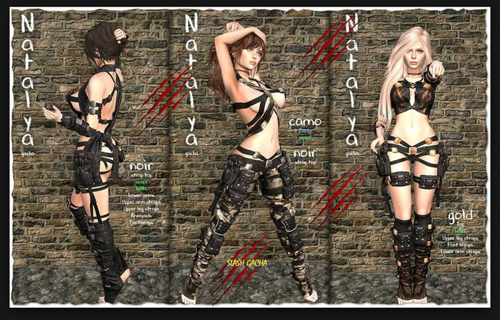 [LAB737] Inverse-Natalya-Maitreya-Foot Wraps [gold]