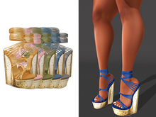 [Brior] Rory Wedge Heels - FATPACK