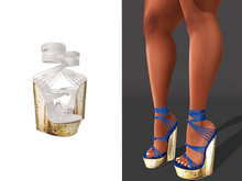 [Brior] Rory Wedge Heels - (White)