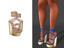 [Brior] Rory Wedge Heels - (Nude)