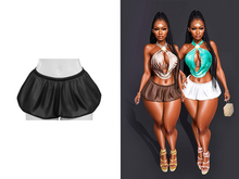 [Brior] Rory Balloon Skirt - (Black)