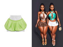 [Brior] Rory Balloon Skirt - (Green)