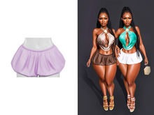 [Brior] Rory Balloon Skirt - (Purple)