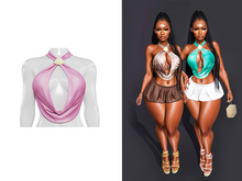[Brior] Rory Halter Top - (Pink)