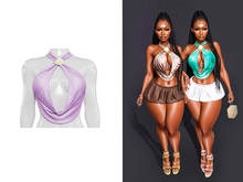 [Brior] Rory Halter Top - (Purple)