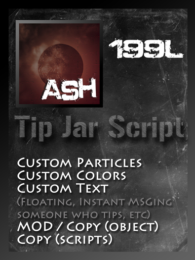 [AsH] Tip Jar (BOXED)