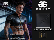 Guilty 206 Khern Jacket-01 Leather Black