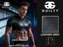 Guilty 206 Khern Jacket-02 Leather Grey