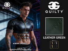 Guilty 206 Khern Jacket-03 Leather Green