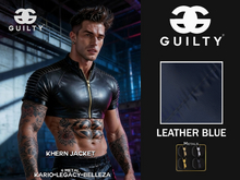 Guilty 206 Khern Jacket-04 Leather Blue