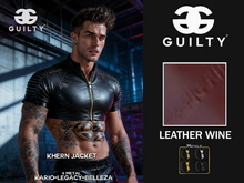 Guilty 206 Khern Jacket-06 Leather Wine