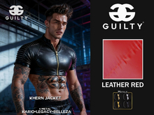 Guilty 206 Khern Jacket-08 Leather Red