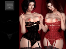 DENISE BLACK Maitreya LaraX Lingerie ebody reborn lingerie waifu lingerie