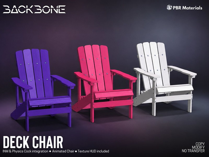 BackBone Deck Chair - PG