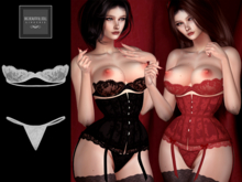 DENISE WHITE Maitreya LaraX Lingerie ebody reborn lingerie waifu lingerie