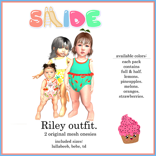 {Slide} Riley Onesie Fatpack