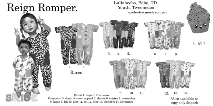 {Slide} Reign Romper DEMO