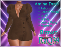 [R39] Amina Dress-Brown