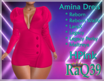 [R39] Amina Dress-HPink