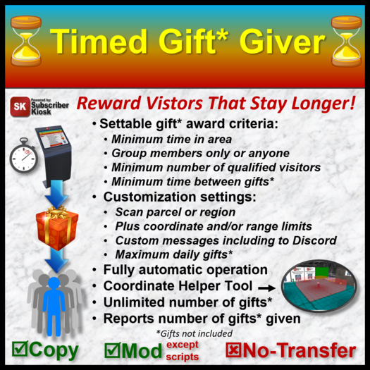 Timed Gift Giver
