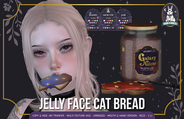 D&W// Jelly Face Cat Bread