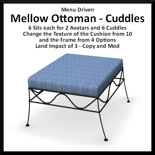 Mellow Ottoman - Cuddles