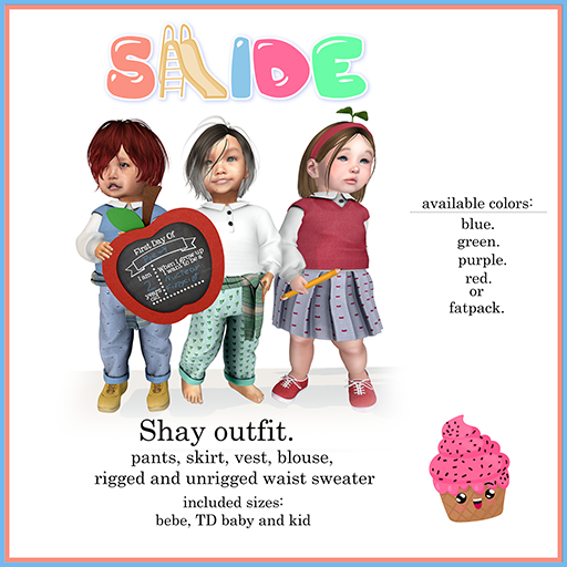 {Slide} Shay Outfit - Fatpack