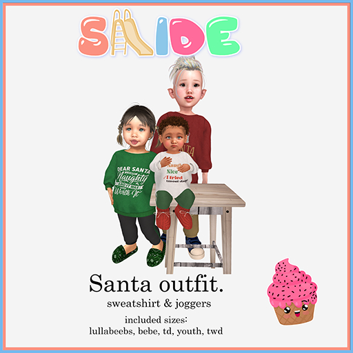 {Slide} Santa Outfit Fatpack