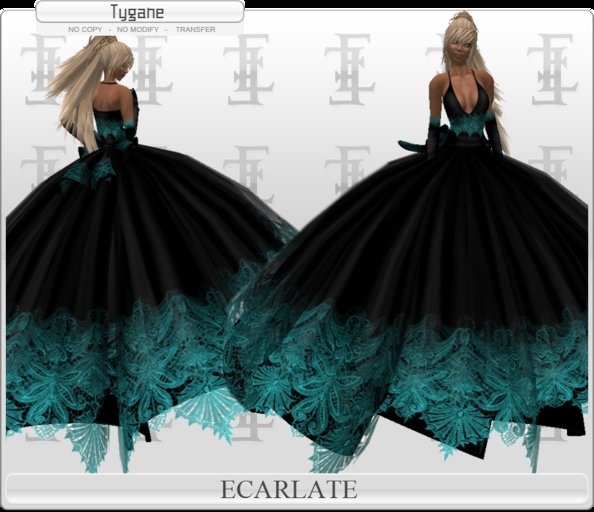 Ecarlate - Dress Green / Robe Verte - Princess Tygane