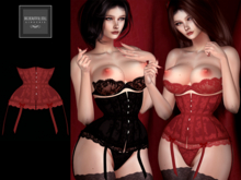 DENISE Maitreya LaraX Underbust Corset ebody reborn underbust corset waifu underbust corset