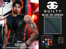 Guilty 209 Boris Jacket-05 Blue on Green