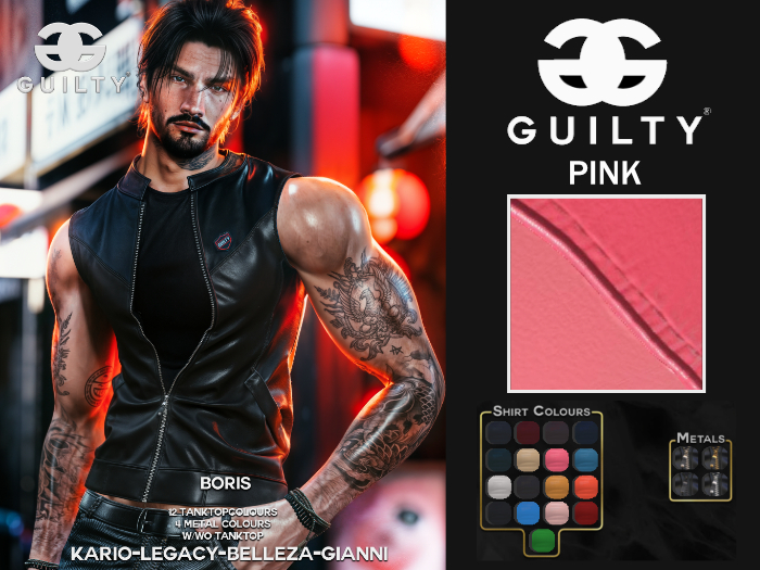 Guilty 209 Boris Jacket-07 Pink