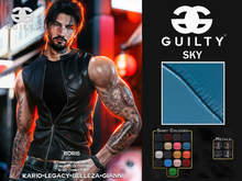 Guilty 209 Boris Jacket-08 Sky