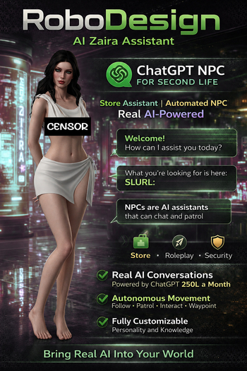 RoboDesign - ZAIRA - AI Robot Assistant