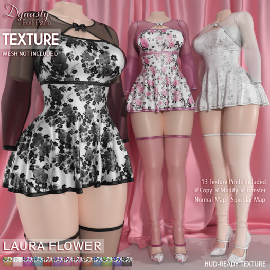 Dynasty TEXTURE - Laura FLOWER