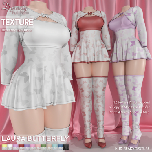 Dynasty TEXTURE - Laura BUTTERFLY
