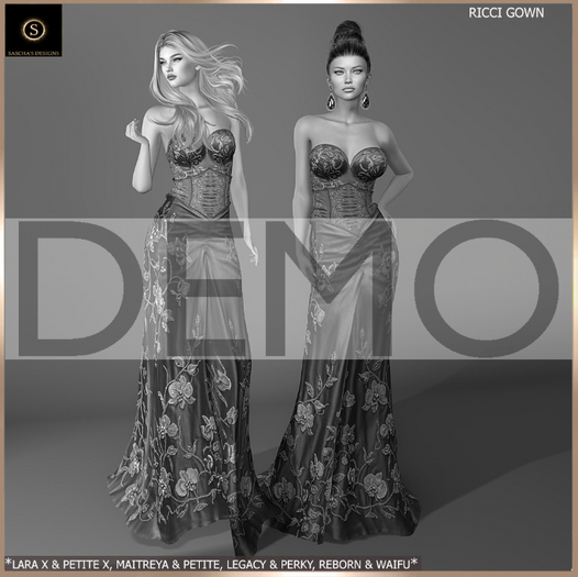 SAS - DEMO Ricci Gown  