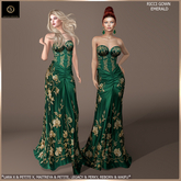 SAS - Ricci Emerald Gown  