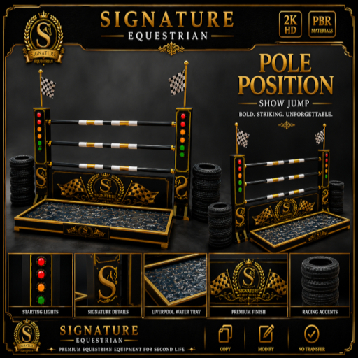 Signature Equestrian Pole Position Jump 